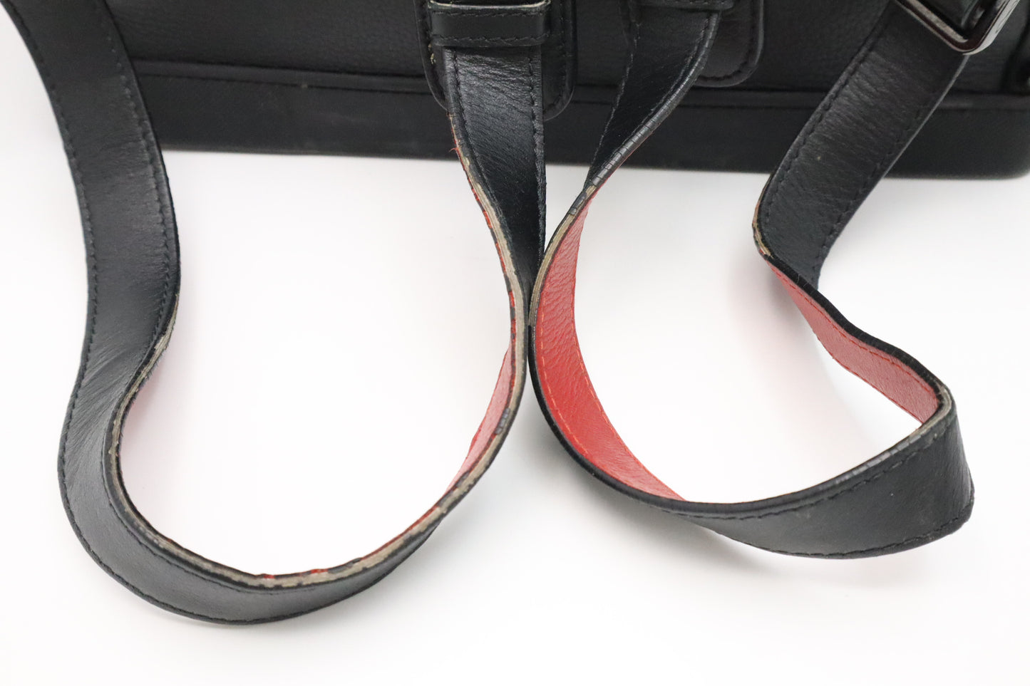 Louboutin Backpack in Black Studded Leather