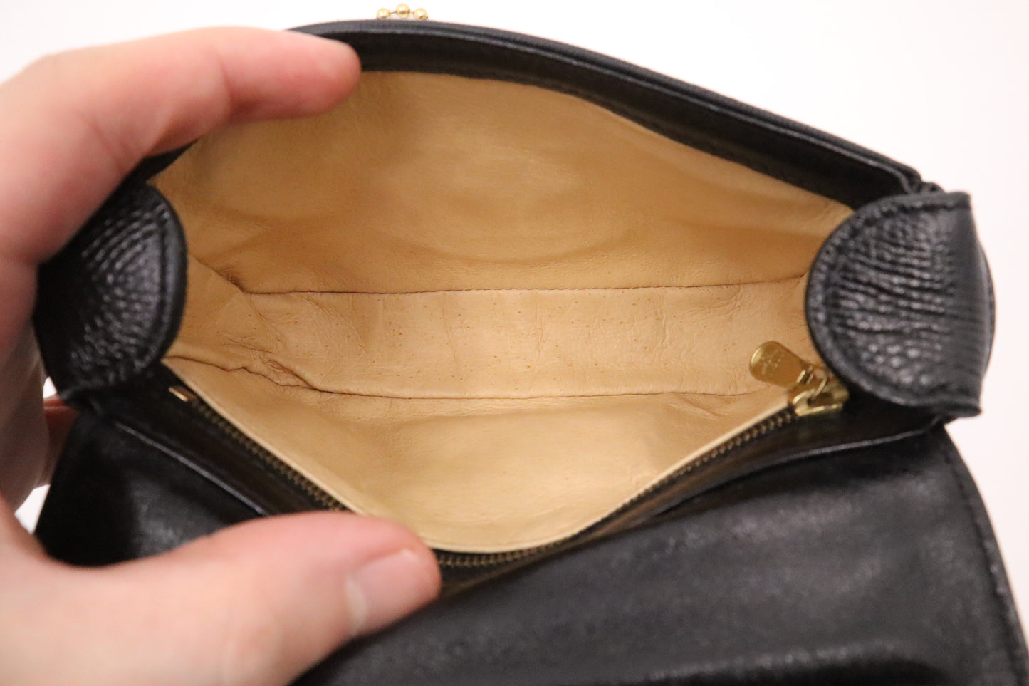 MCM Mini Crossbody Bag in Black Canvas