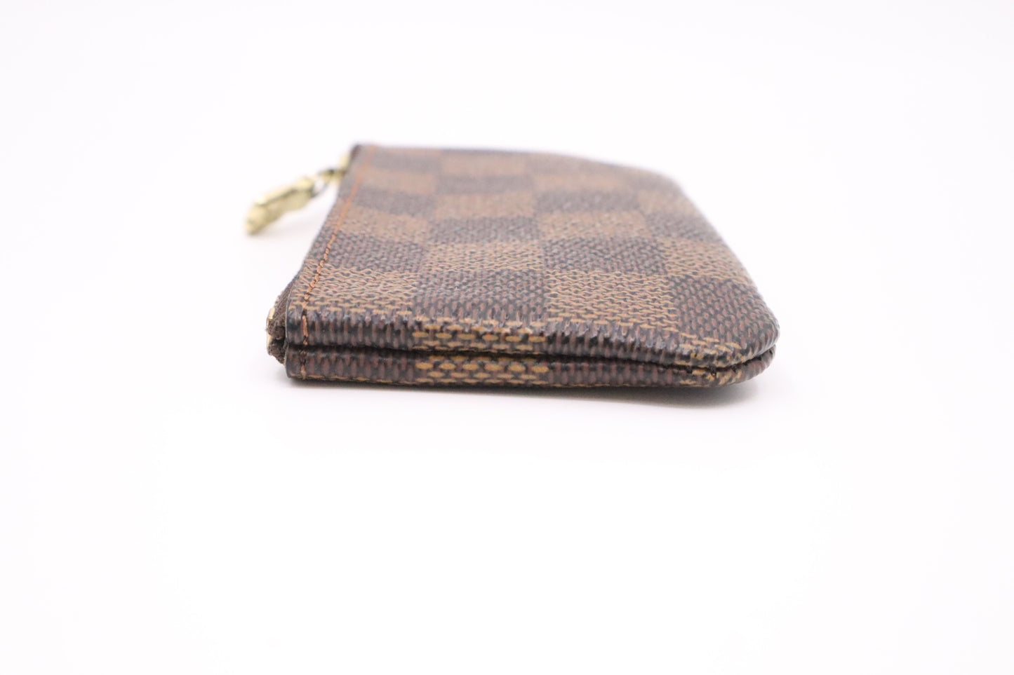 Louis Vuitton Pochette Cles in Damier Ebene Canvas