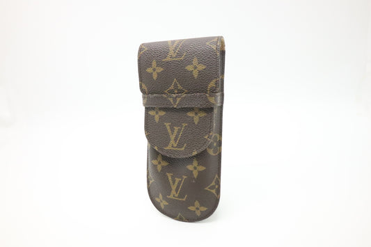 Louis Vuitton Flap Glasses Case in Monogram Canvas