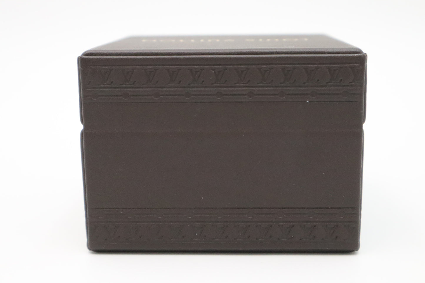 Louis Vuitton Jewelry Box in Brown Leather