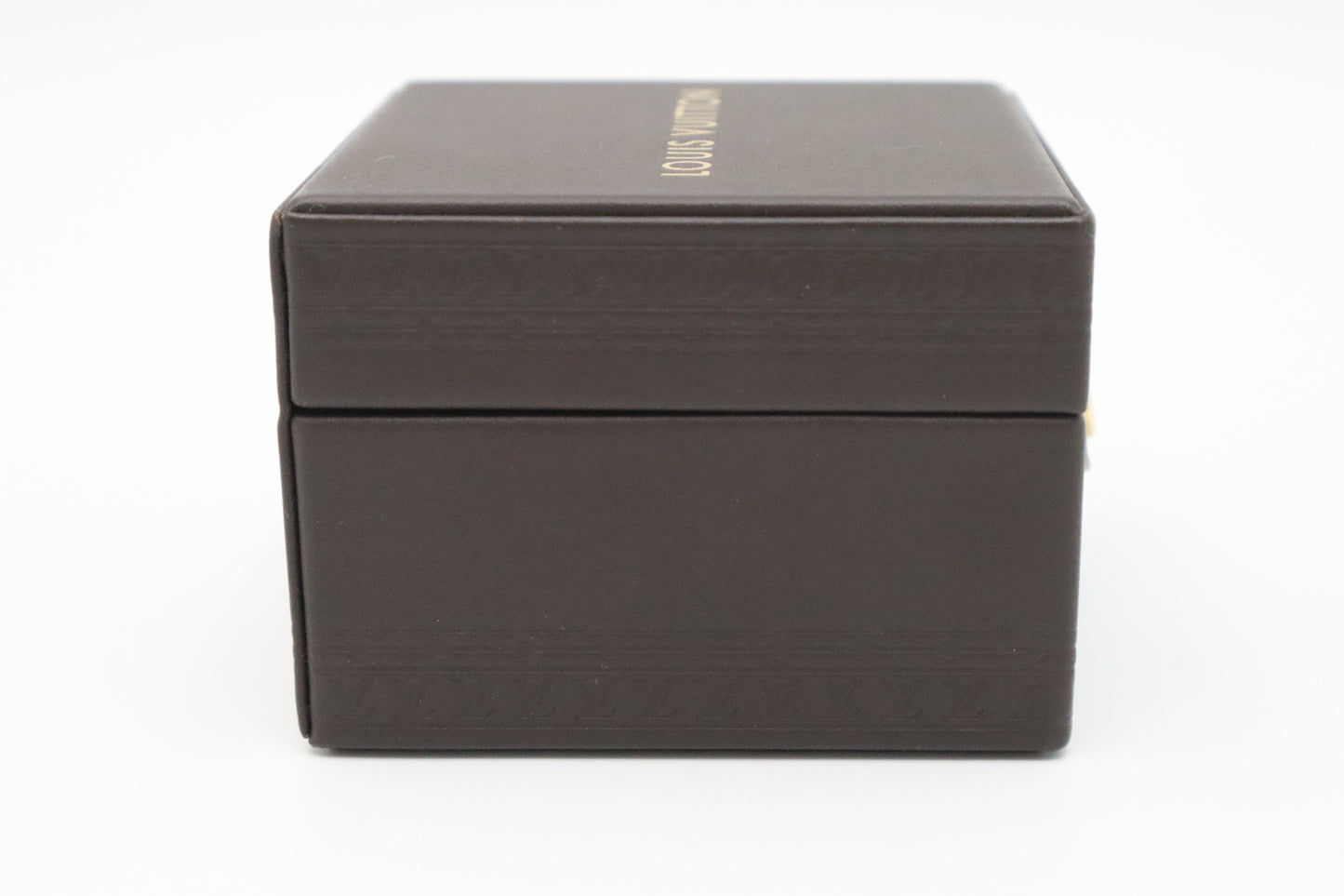 Louis Vuitton Jewelry Box in Brown Leather