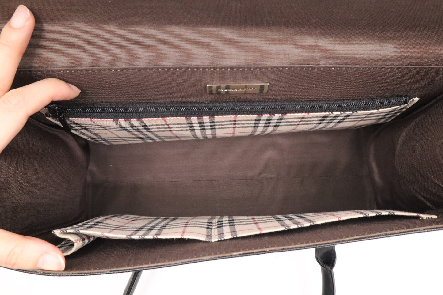 Burberry Handbag in Black Leather