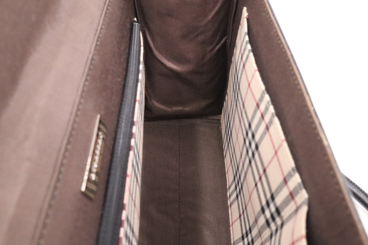Burberry Handbag in Black Leather