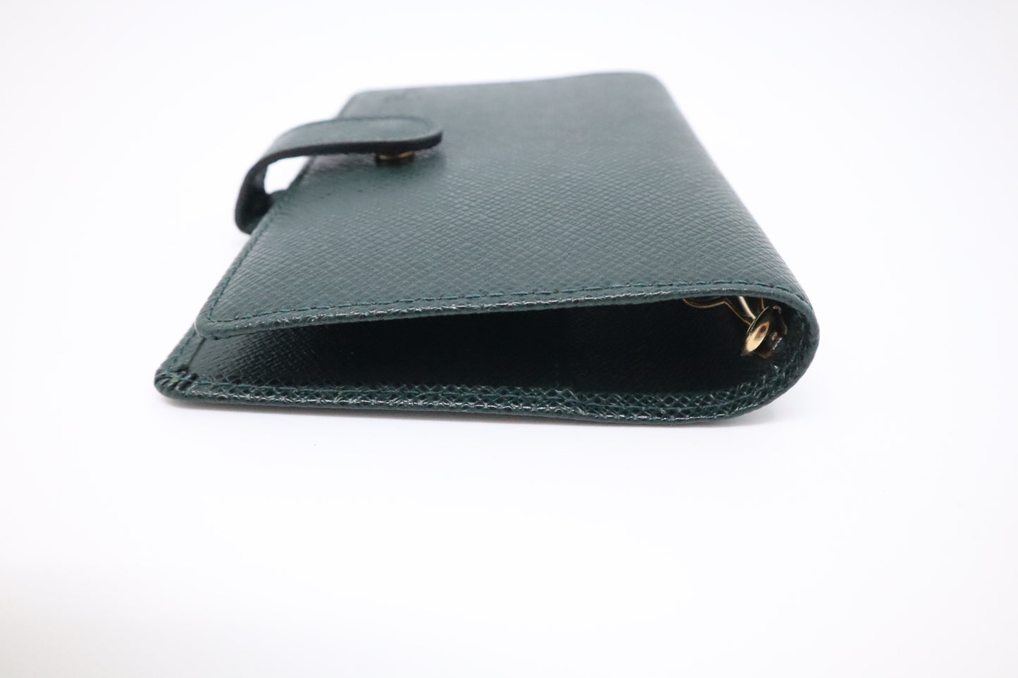 Louis Vuitton Agenda PM in Green Taiga Leather