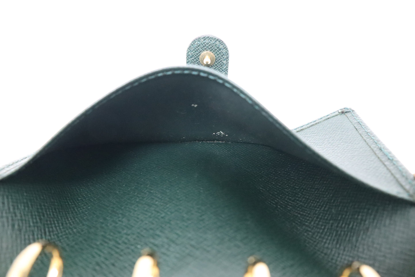 Louis Vuitton Agenda PM in Green Taiga Leather