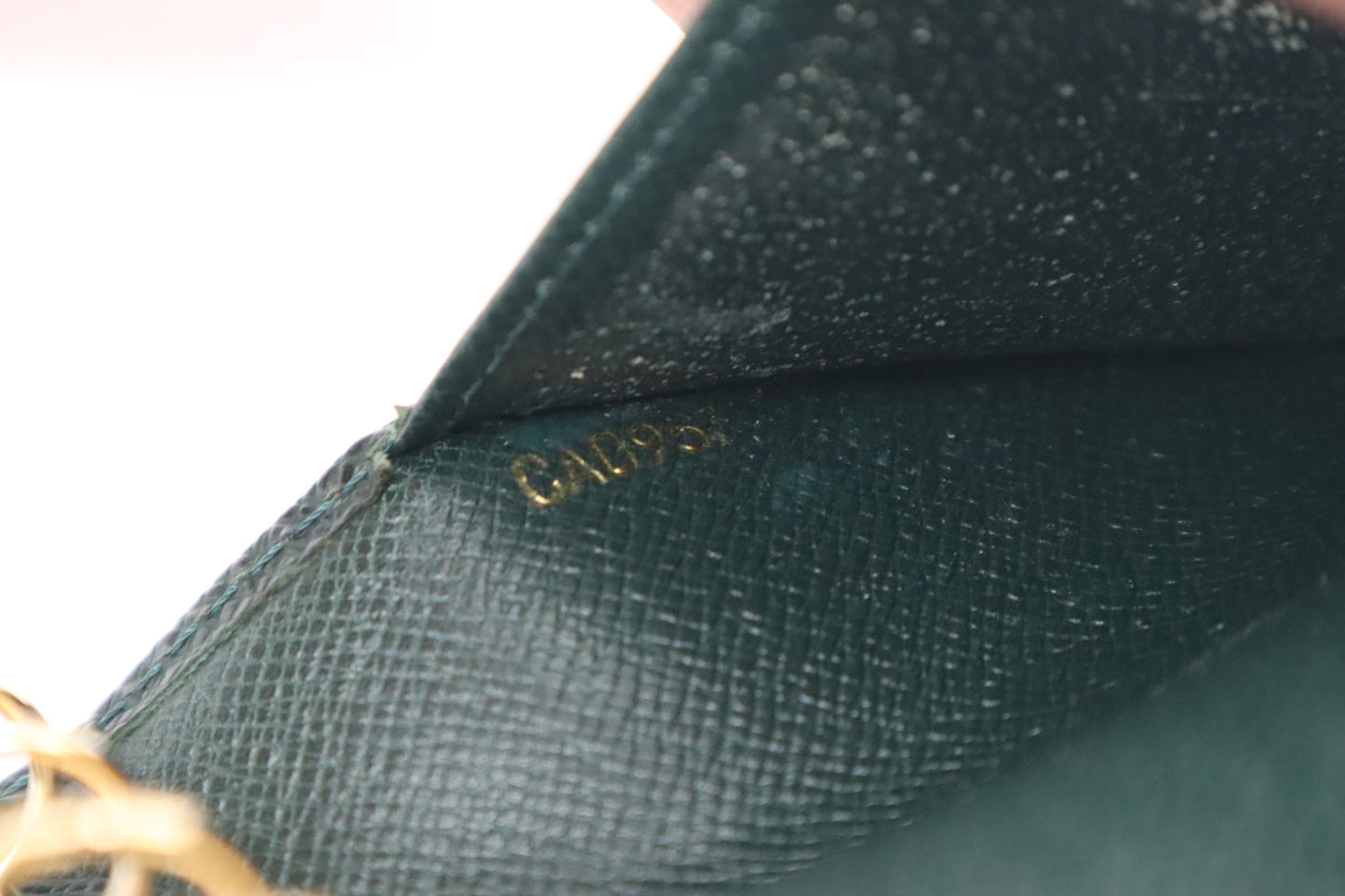 Louis Vuitton Agenda PM in Green Taiga Leather