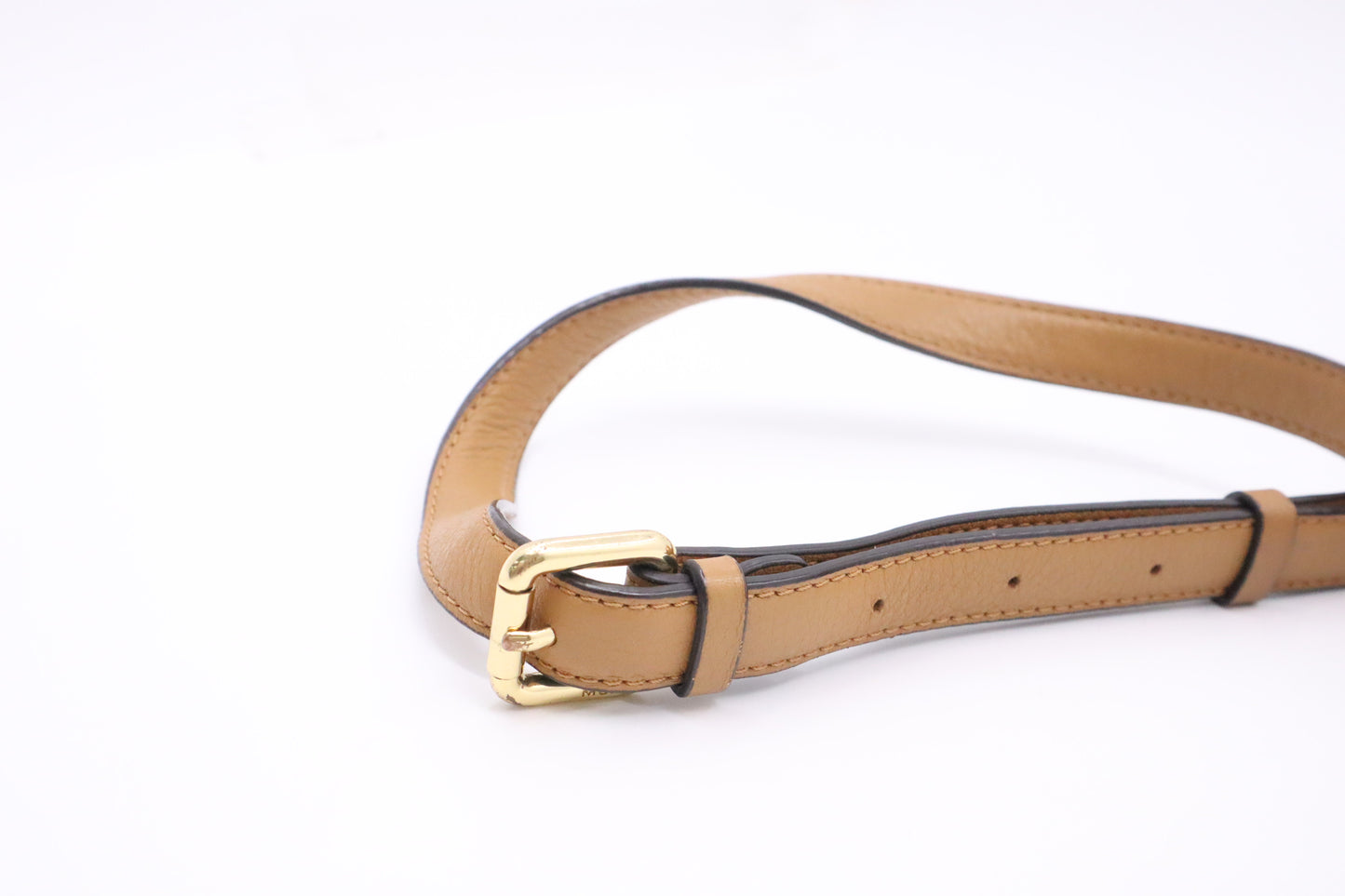 MCM Shoulder Bag in Cognac Visetos Canvas