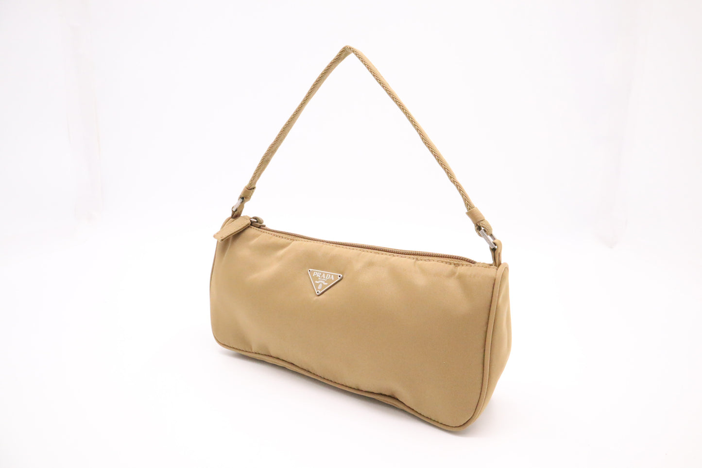 Prada Handbag in Beige Nylon