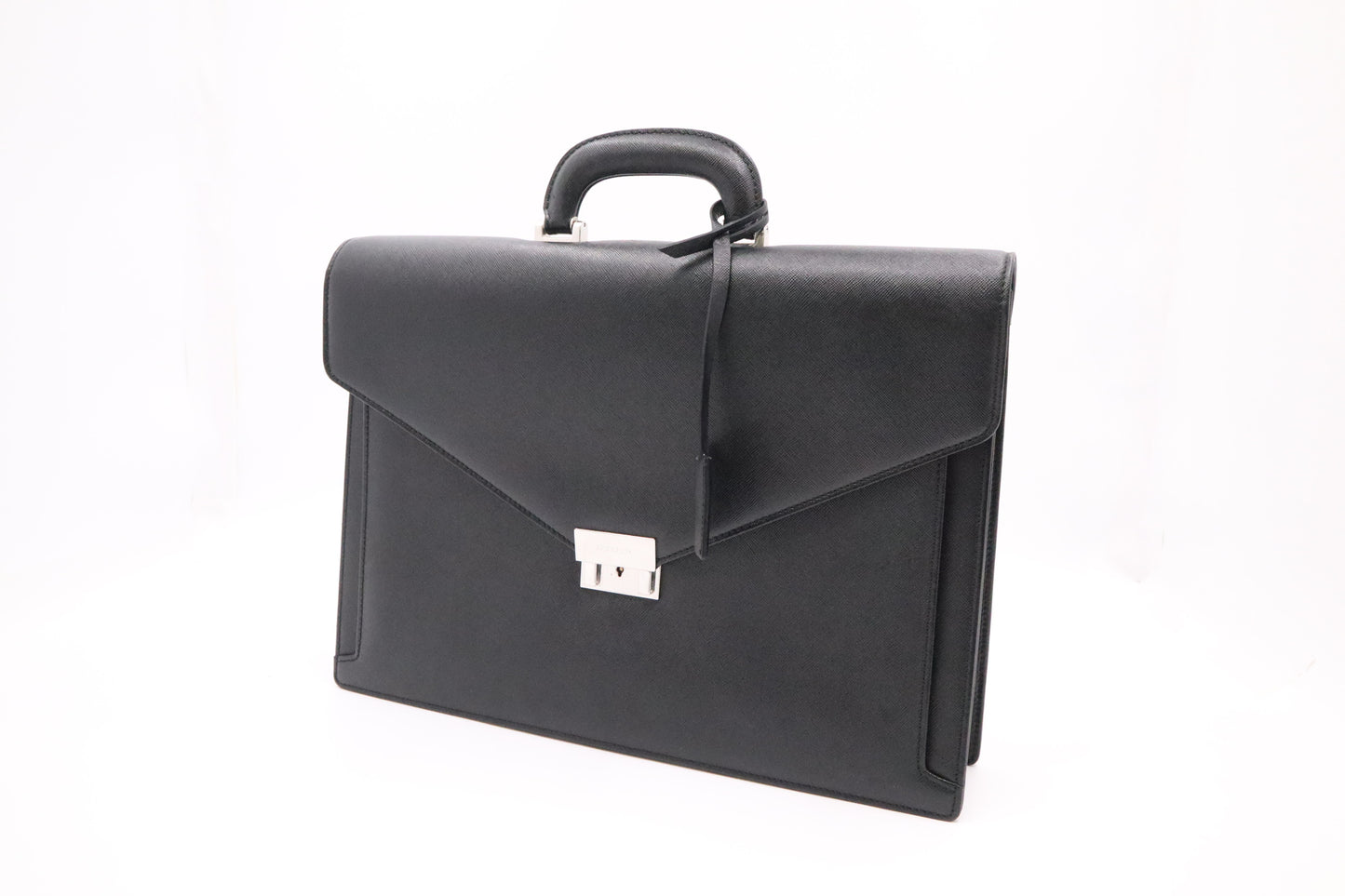 Burberry Briefcase in Black Leather