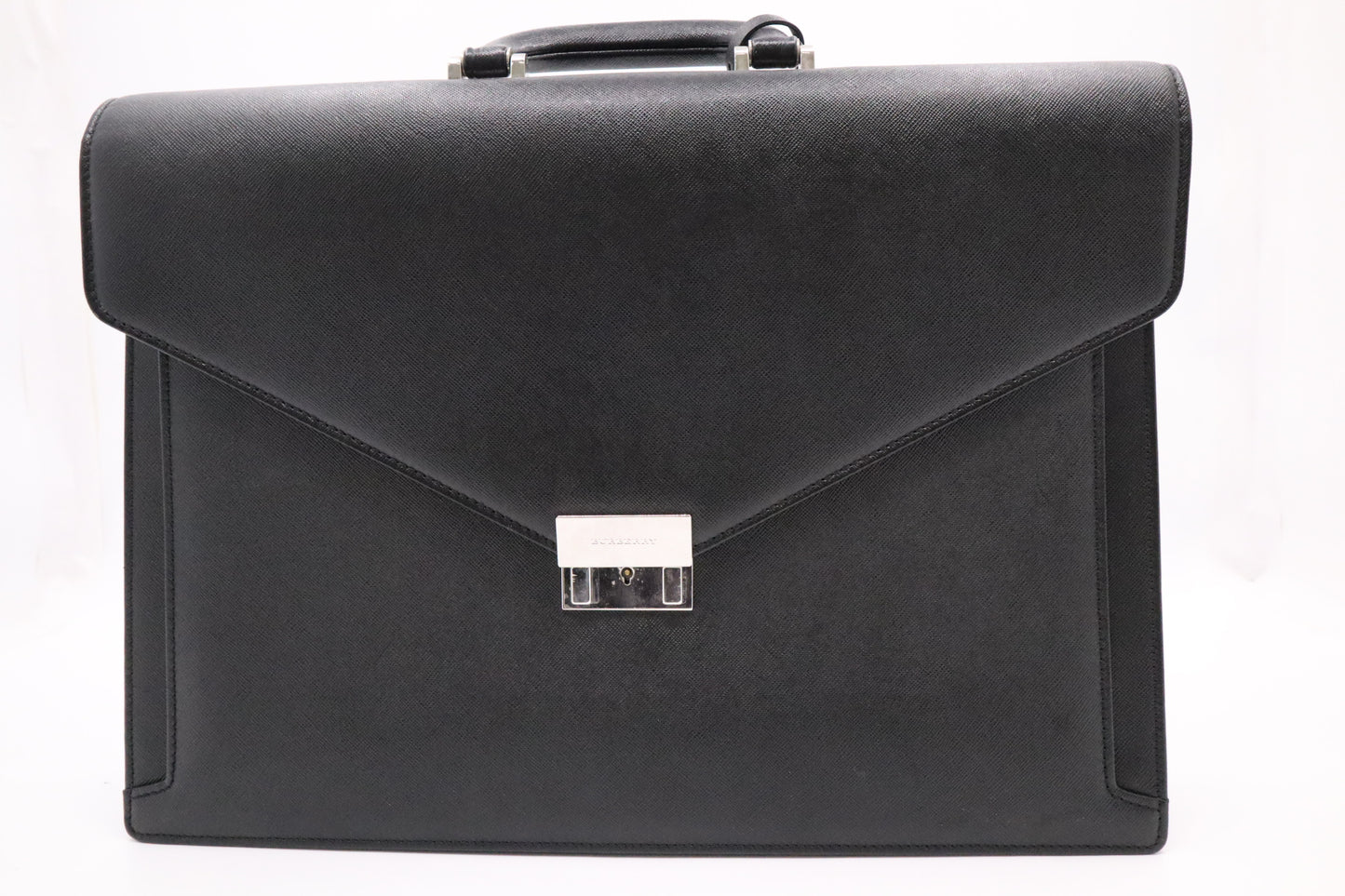 Burberry Briefcase in Black Leather