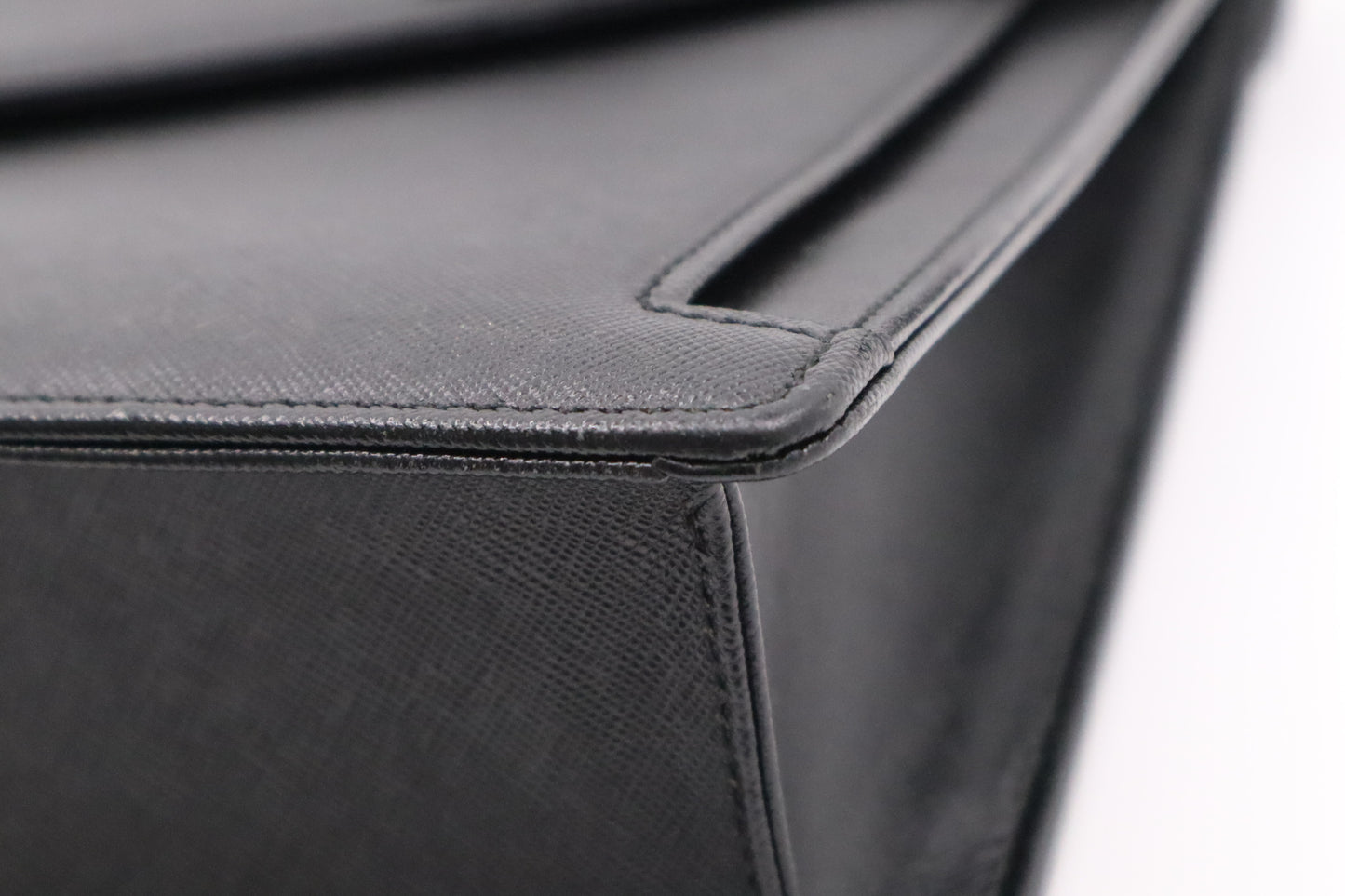 Burberry Briefcase in Black Leather