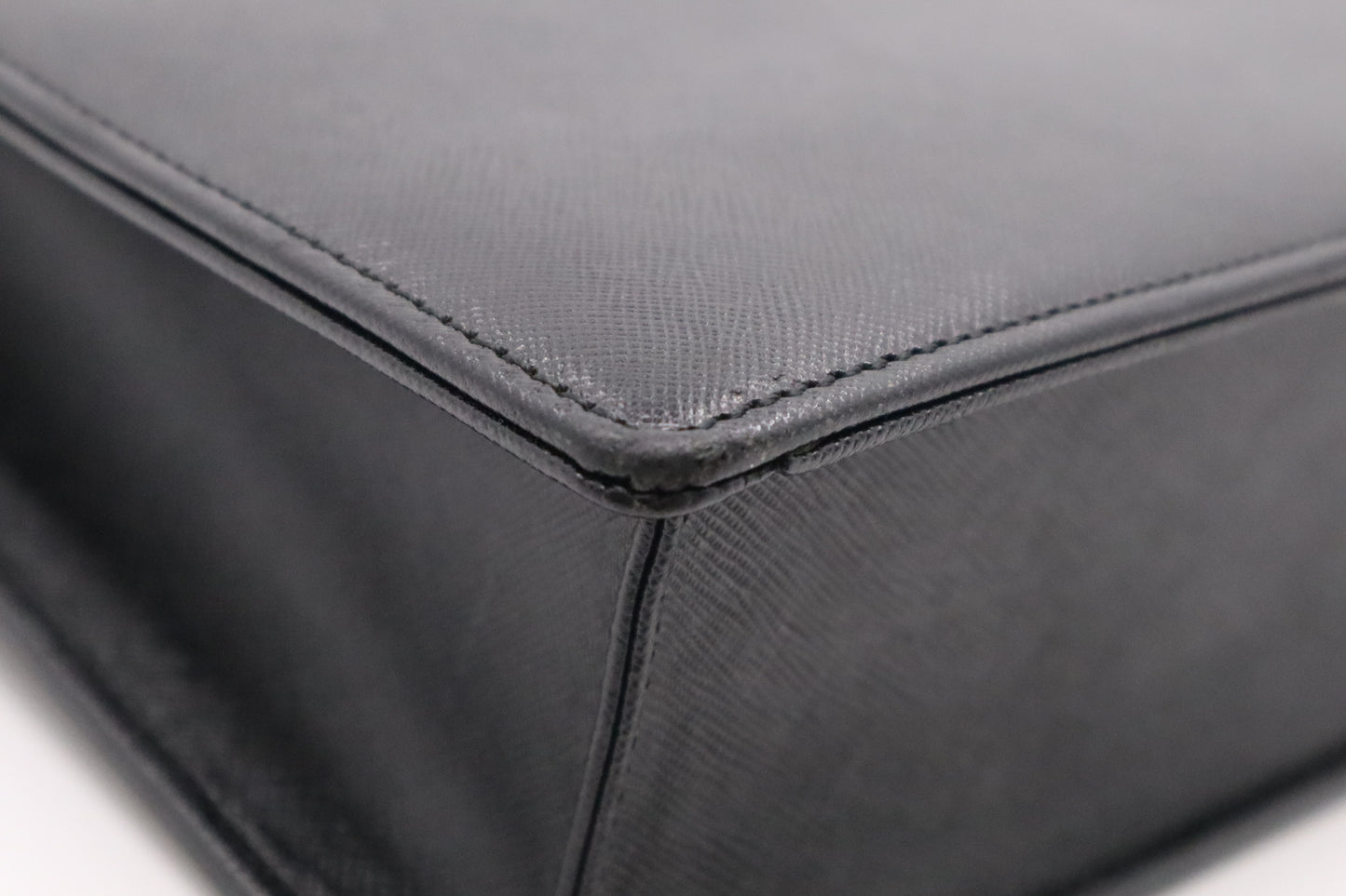 Burberry Briefcase in Black Leather