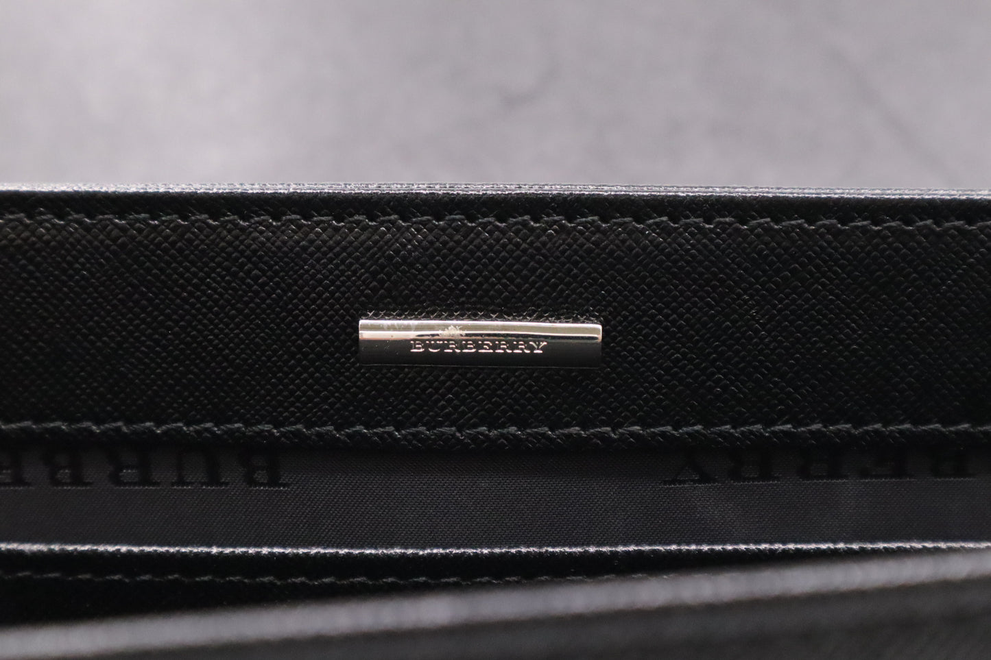 Burberry Briefcase in Black Leather