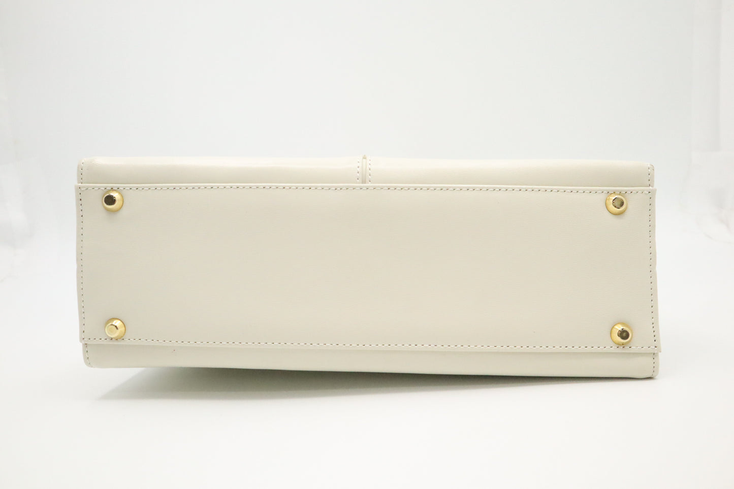 YSL Saint Laurent Handbag in White Leather