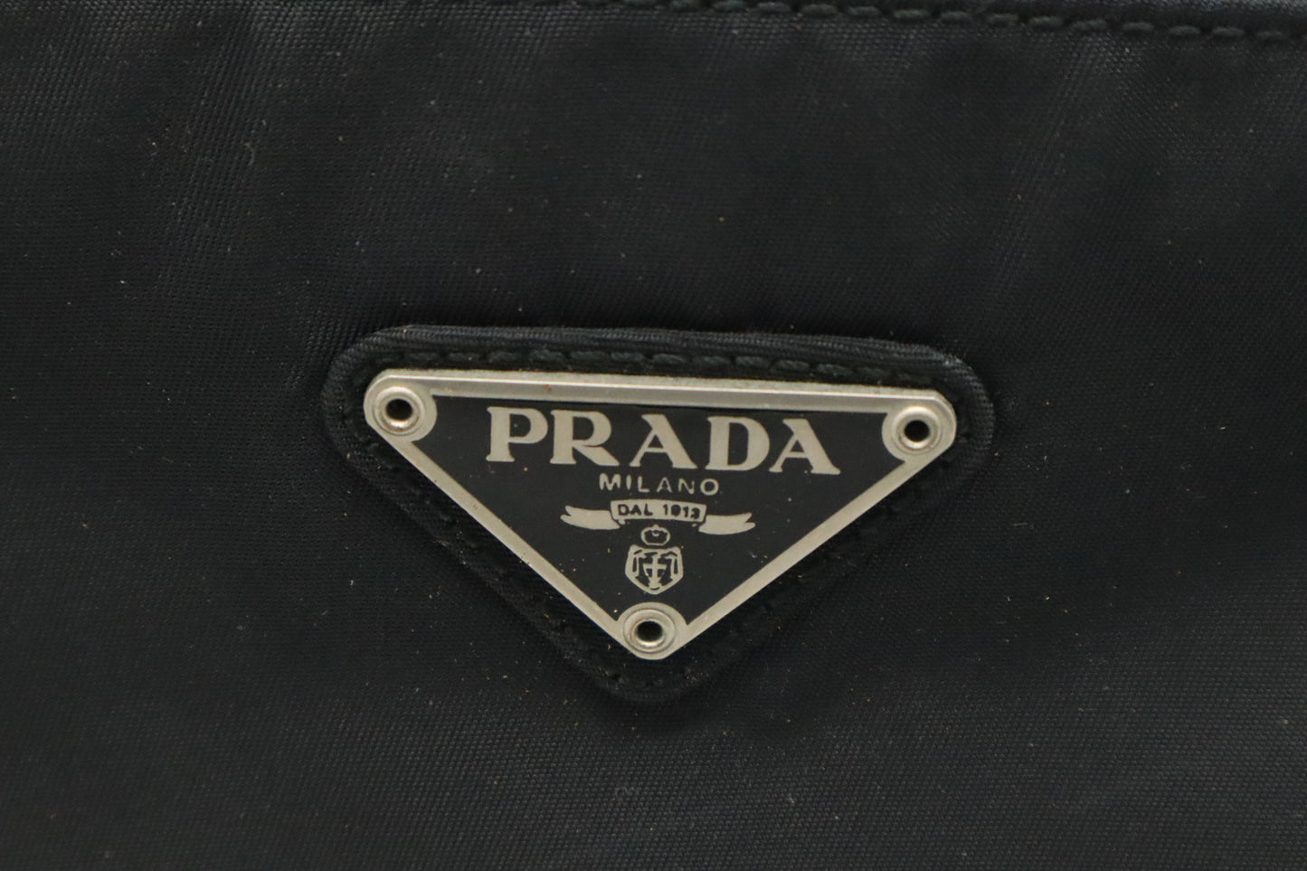 Prada Handbag in Black Nylon