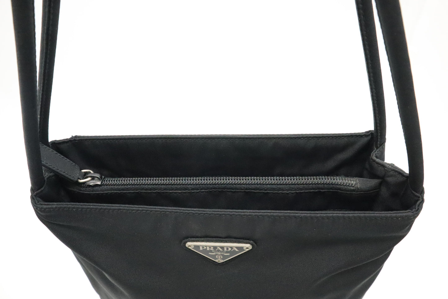 Prada Handbag in Black Nylon