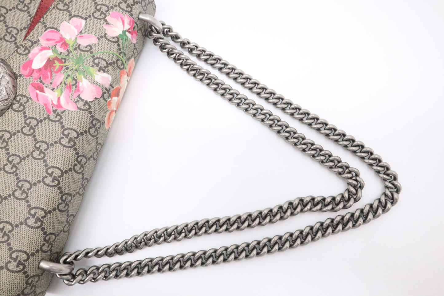 Gucci Medium Dionysus in Pink Blooms GG Canvas
