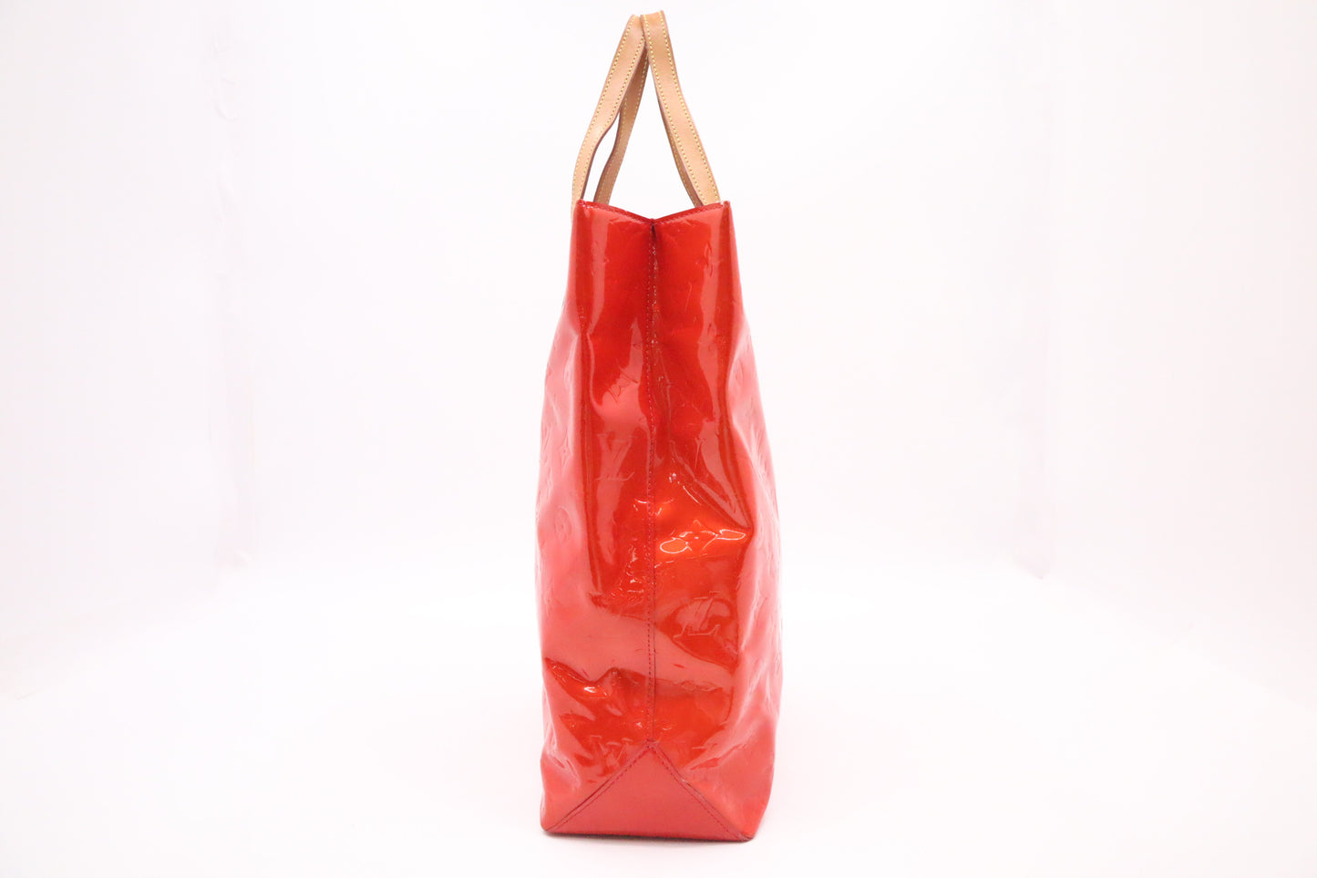 Louis Vuitton Reade MM in Orange Sunset Vernis Leather