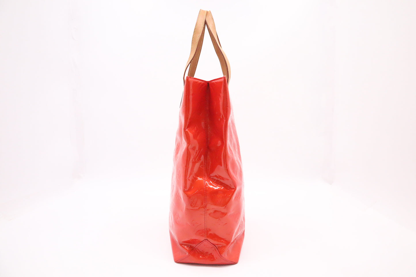 Louis Vuitton Reade MM in Orange Sunset Vernis Leather