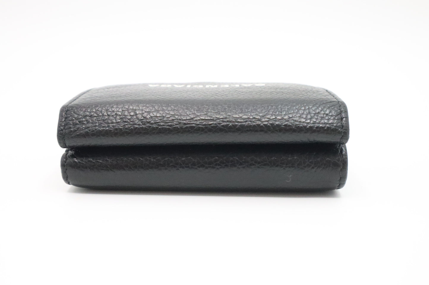Balenciaga Compact Wallet in Black Leather