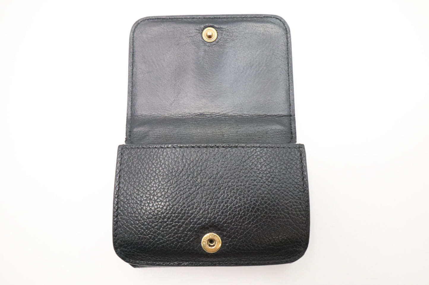 Balenciaga Compact Wallet in Black Leather