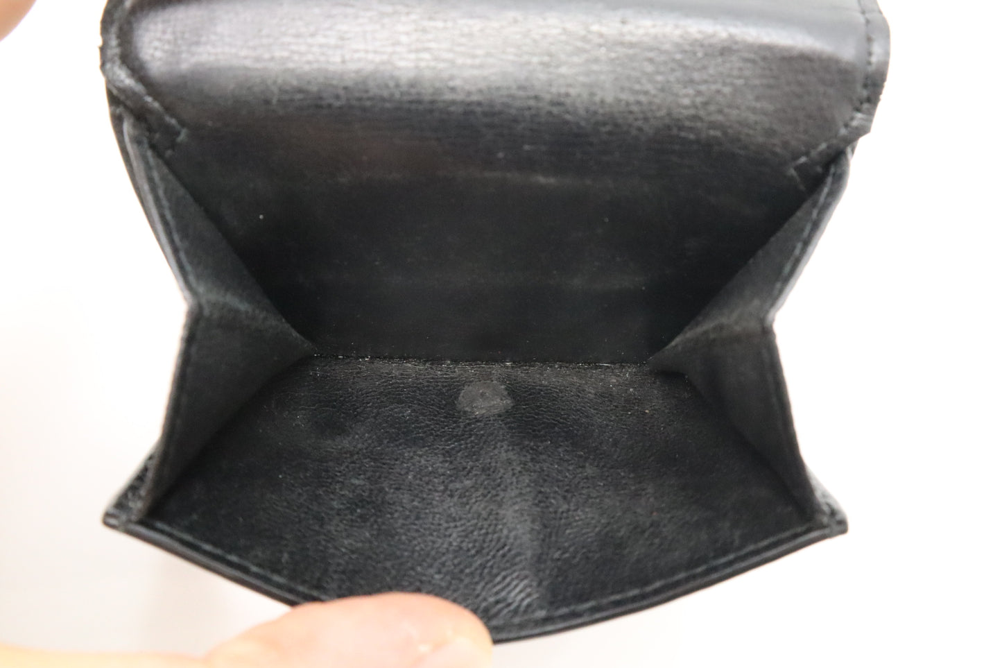 Balenciaga Compact Wallet in Black Leather