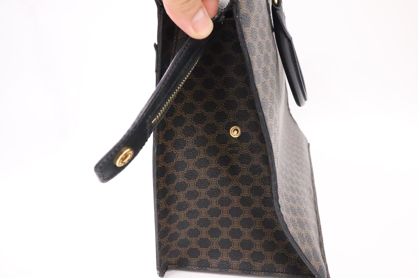 Celine Handbag in Triomphe Canvas