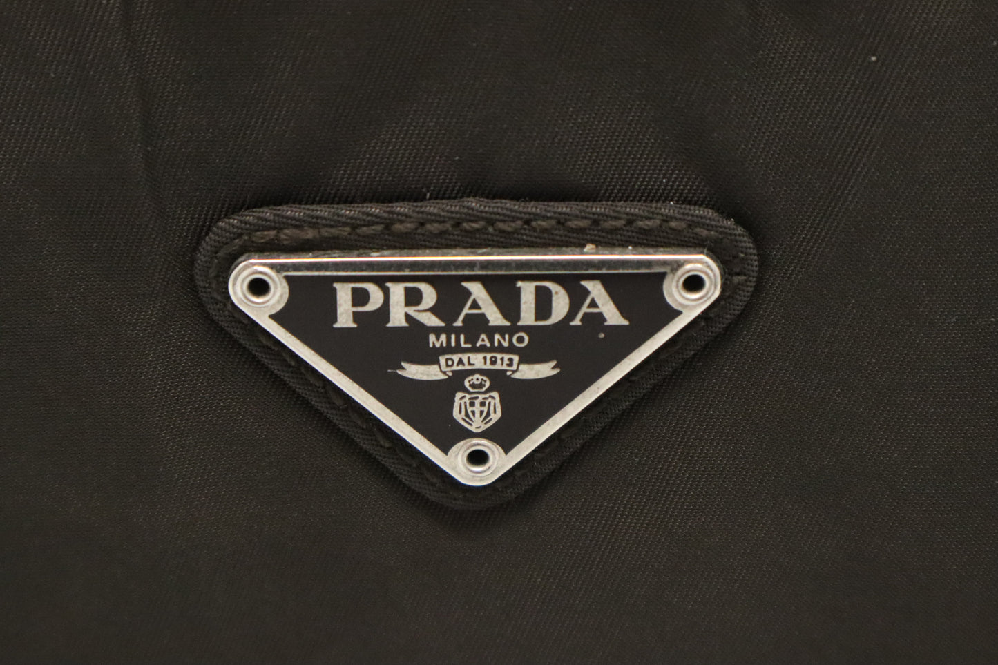 Prada Business Bag in Brown Nylon
