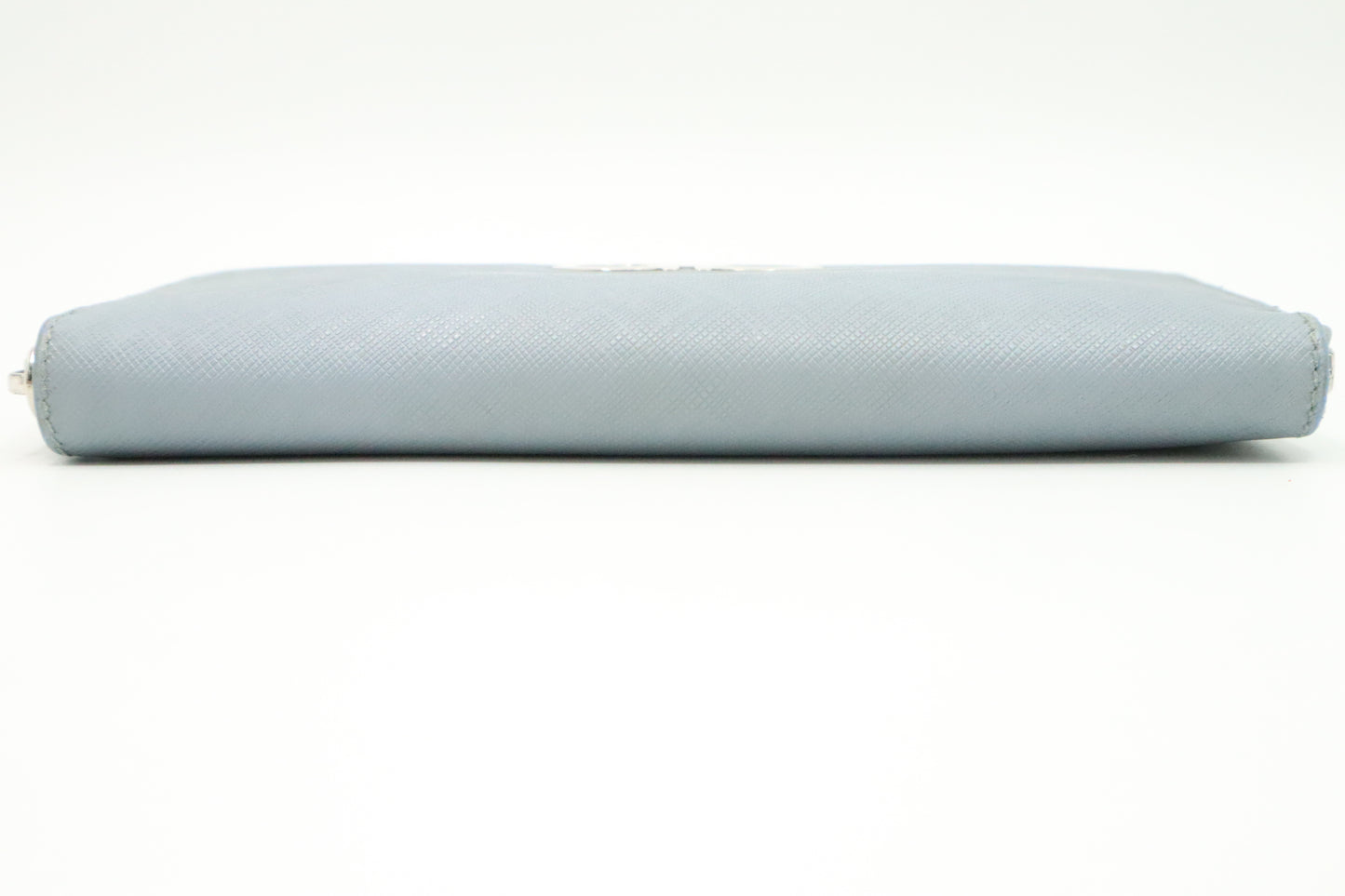 Ferragamo Long Wallet in Grey Leather