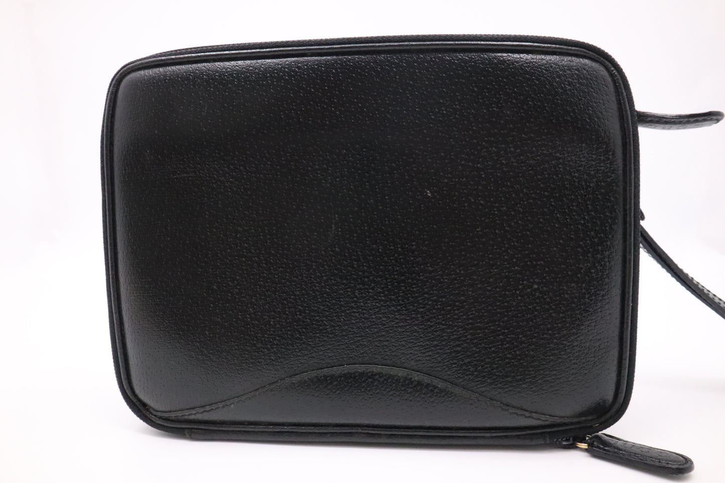 Gucci Wrist Pouch in Black Leather