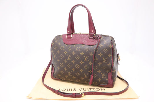 Louis Vuitton Retiro NM in Monogram Canvas and Aurore Leather