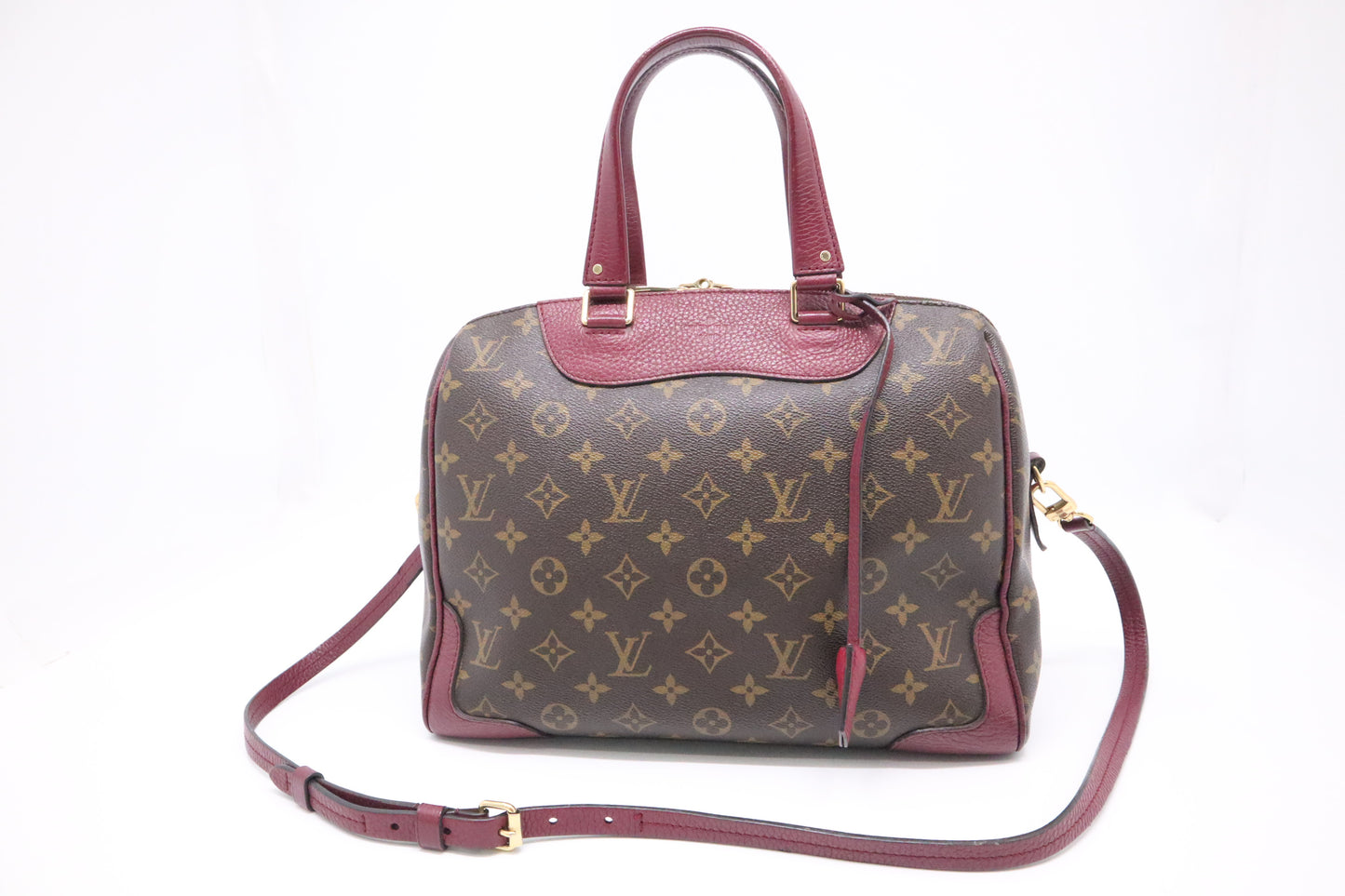 Louis Vuitton Retiro NM in Monogram Canvas and Aurore Leather