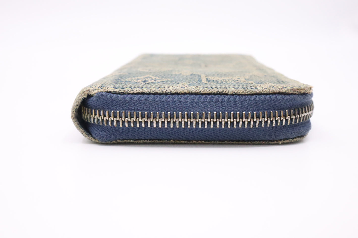 Louis Vuitton Long Zippy Wallet in Denim Monogram Canvas