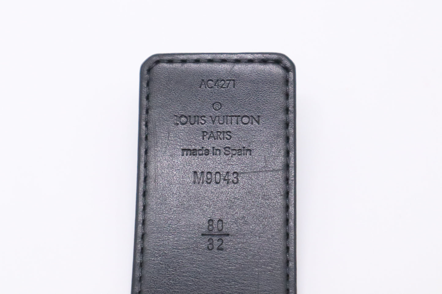 Louis Vuitton Belt in Eclipse Monogram Canvas