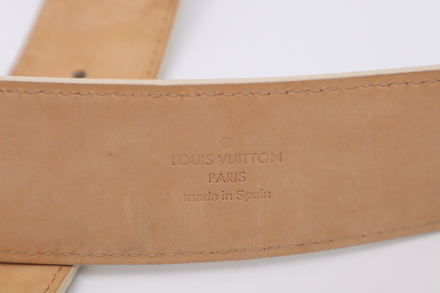 Louis Vuitton Belt in Damier Azur Canvas