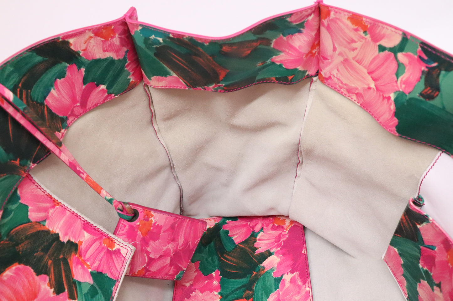 Balenciaga Papier Tote in Floral Leather