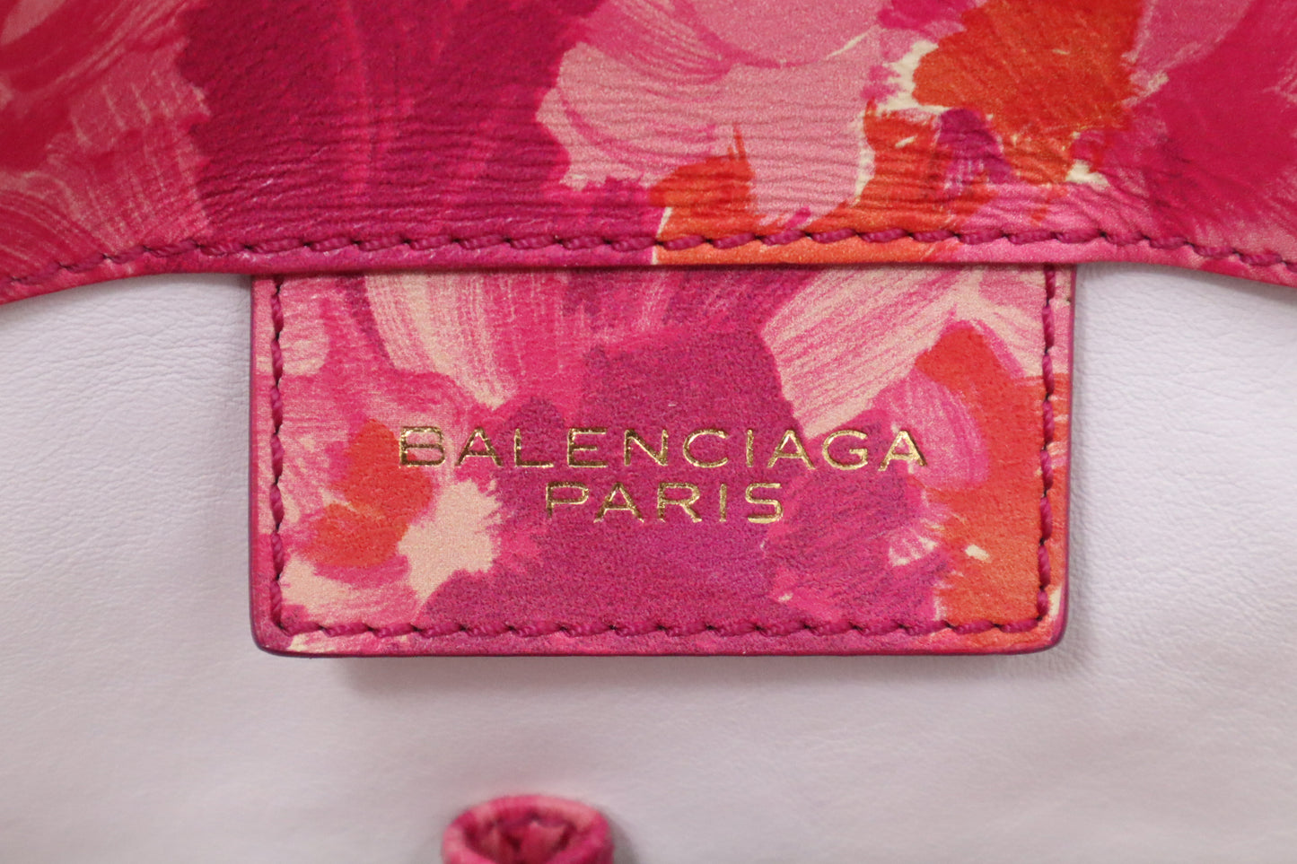 Balenciaga Papier Tote in Floral Leather