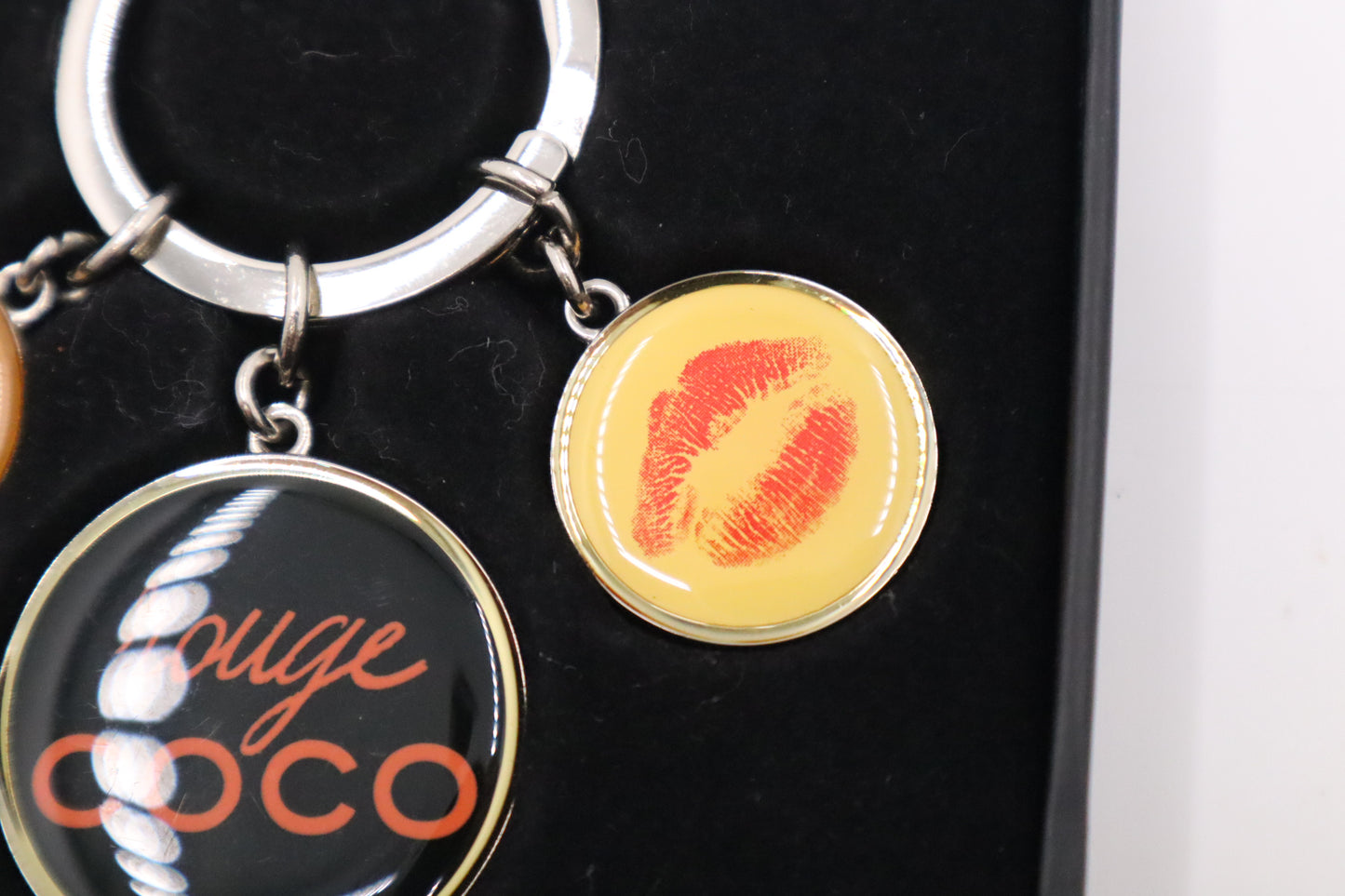 Chanel Rouge Coco Key Ring