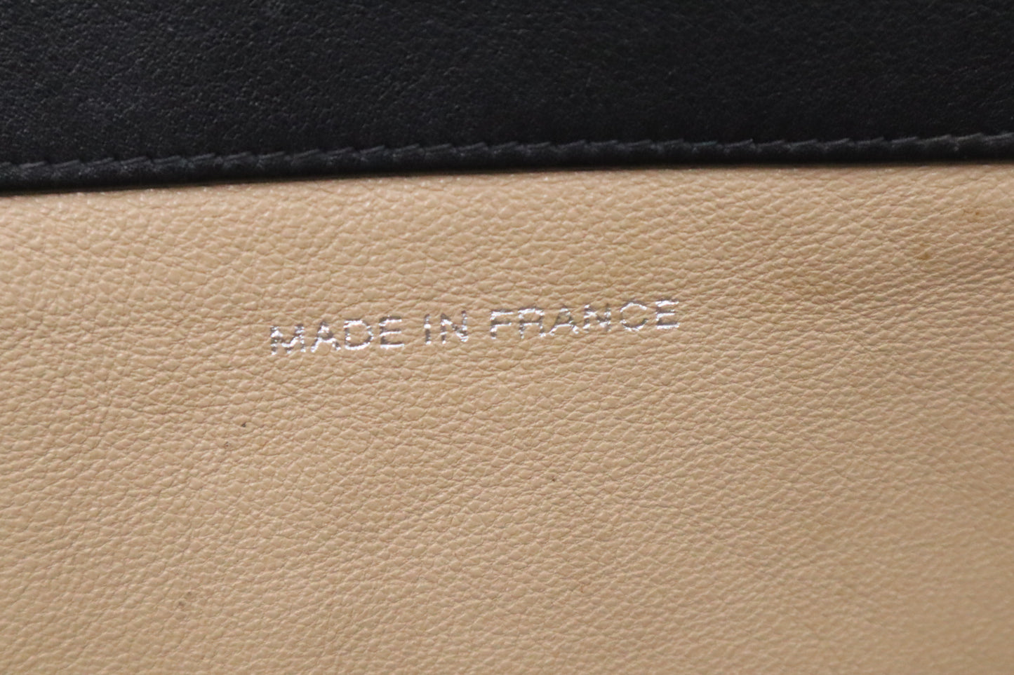 Chanel Tote in Black Leather