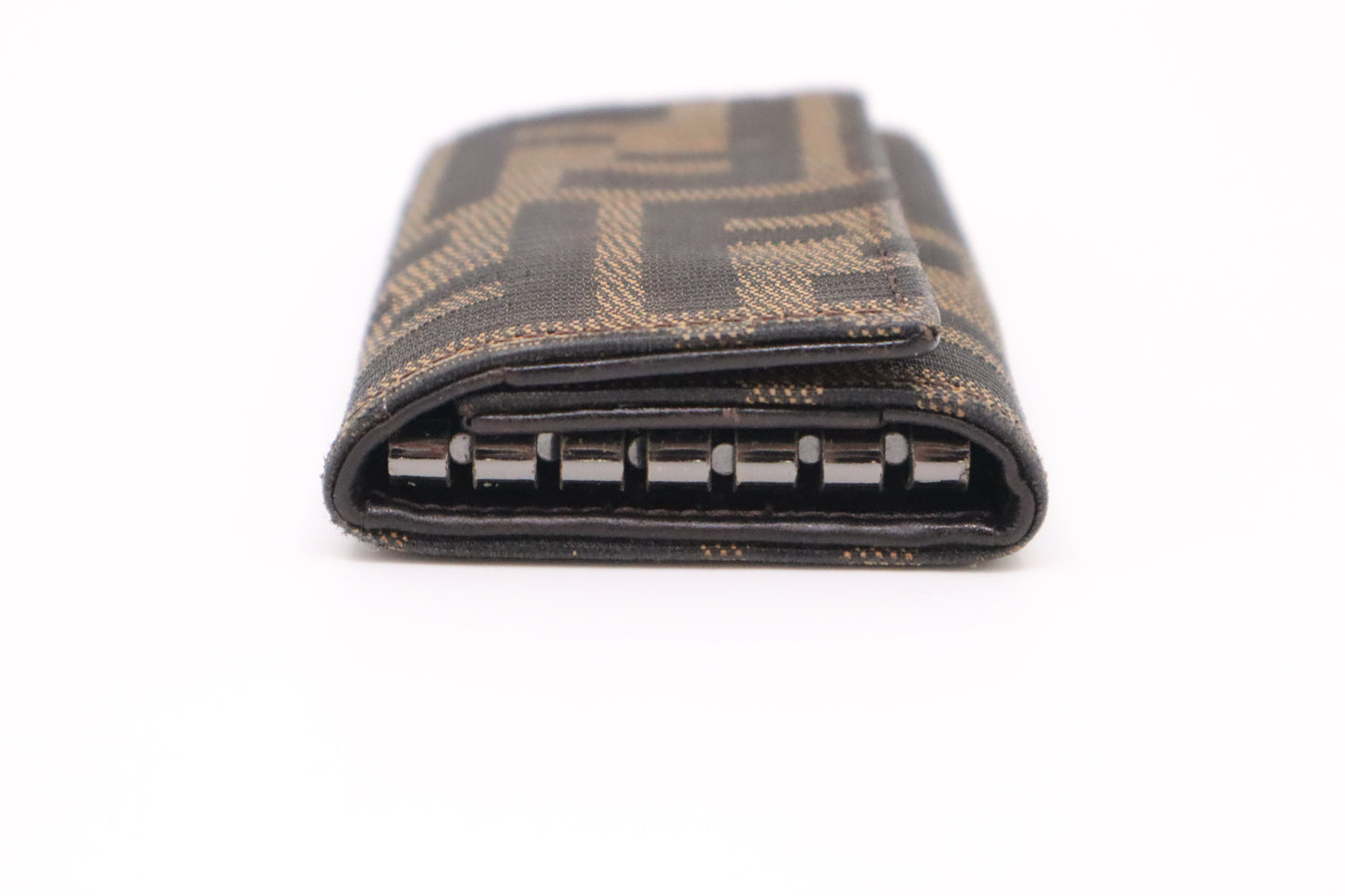 Fendi Key Case in Zucca Canvas