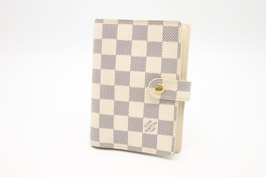 Louis Vuitton Agenda PM in Damier Azur Canvas