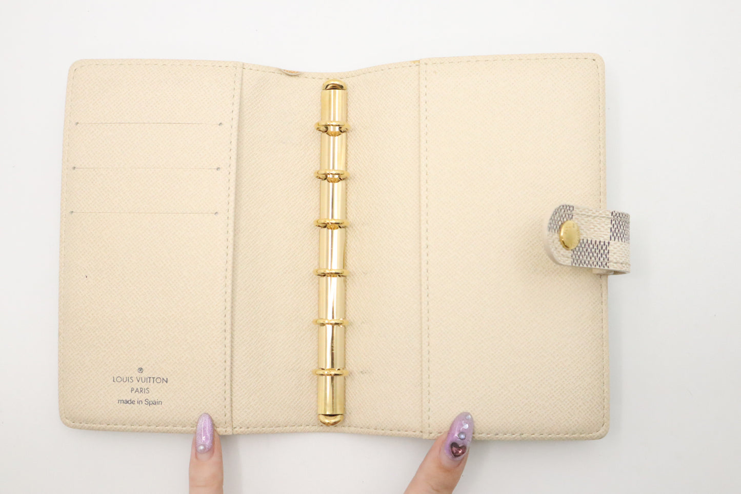 Louis Vuitton Agenda PM in Damier Azur Canvas