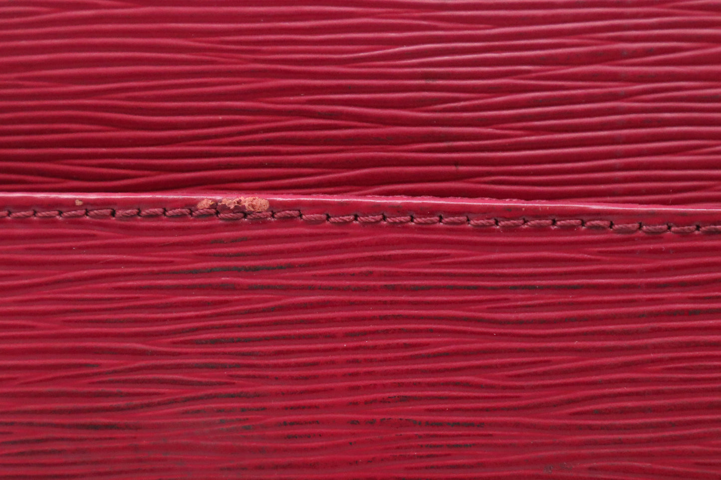 Louis Vuitton Pegase 55 in Rouge Pomodoro Epi Leather