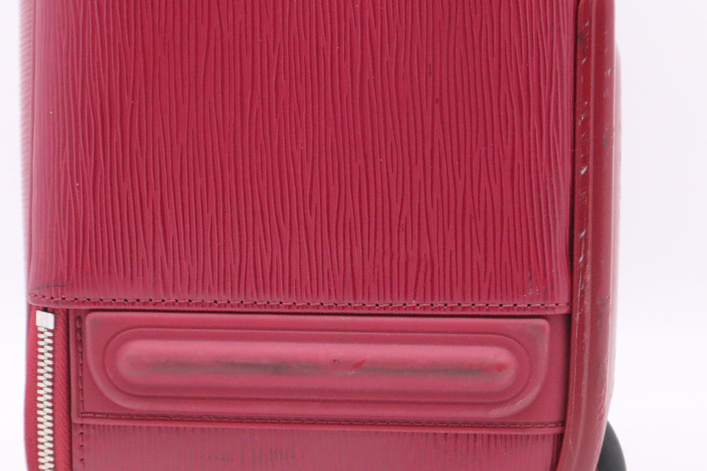 Louis Vuitton Pegase 55 in Rouge Pomodoro Epi Leather