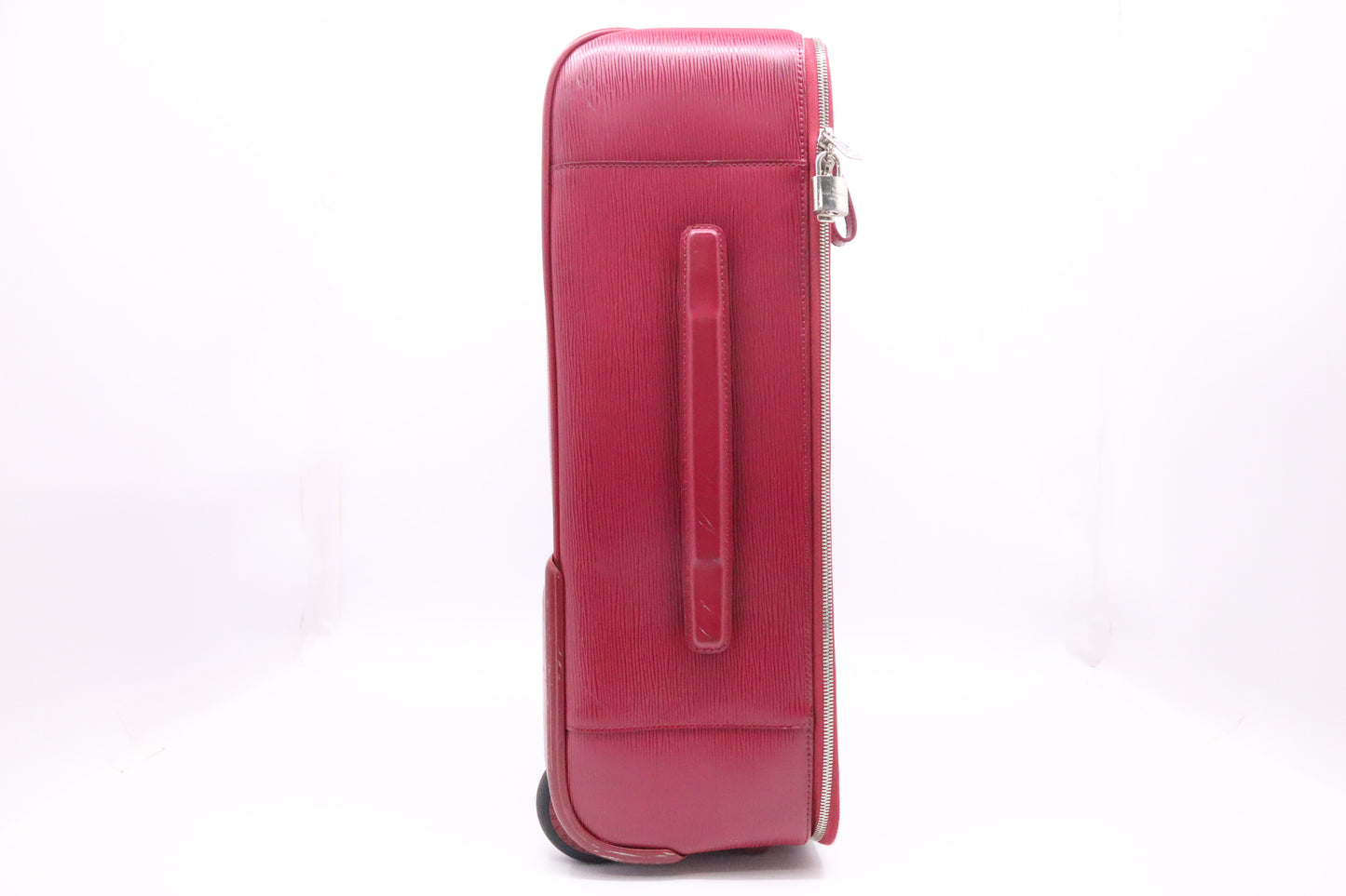 Louis Vuitton Pegase 55 in Rouge Pomodoro Epi Leather