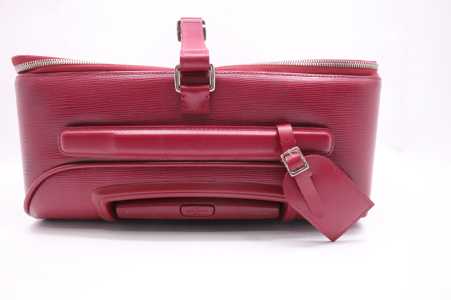 Louis Vuitton Pegase 55 in Rouge Pomodoro Epi Leather