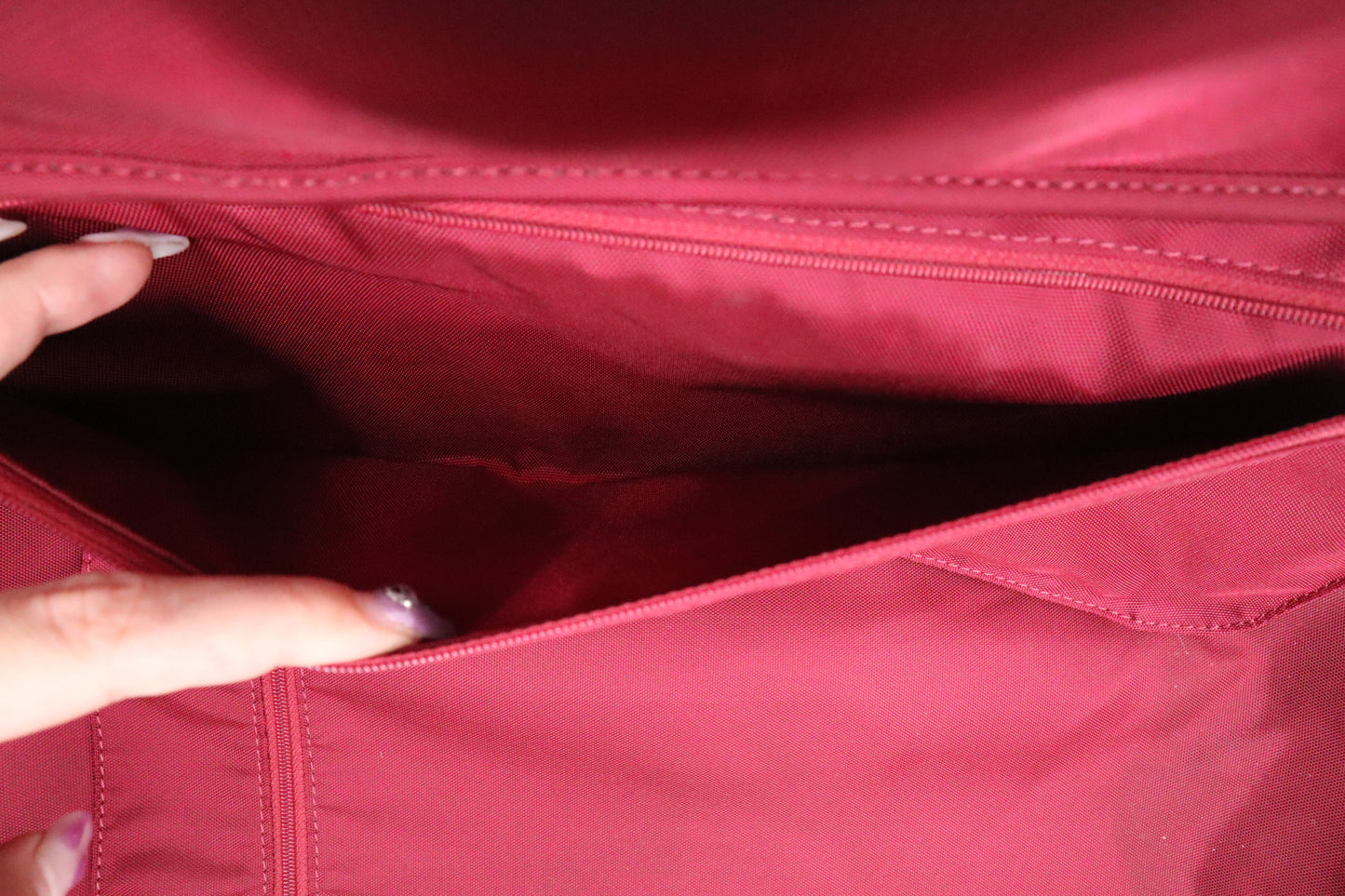 Louis Vuitton Pegase 55 in Rouge Pomodoro Epi Leather