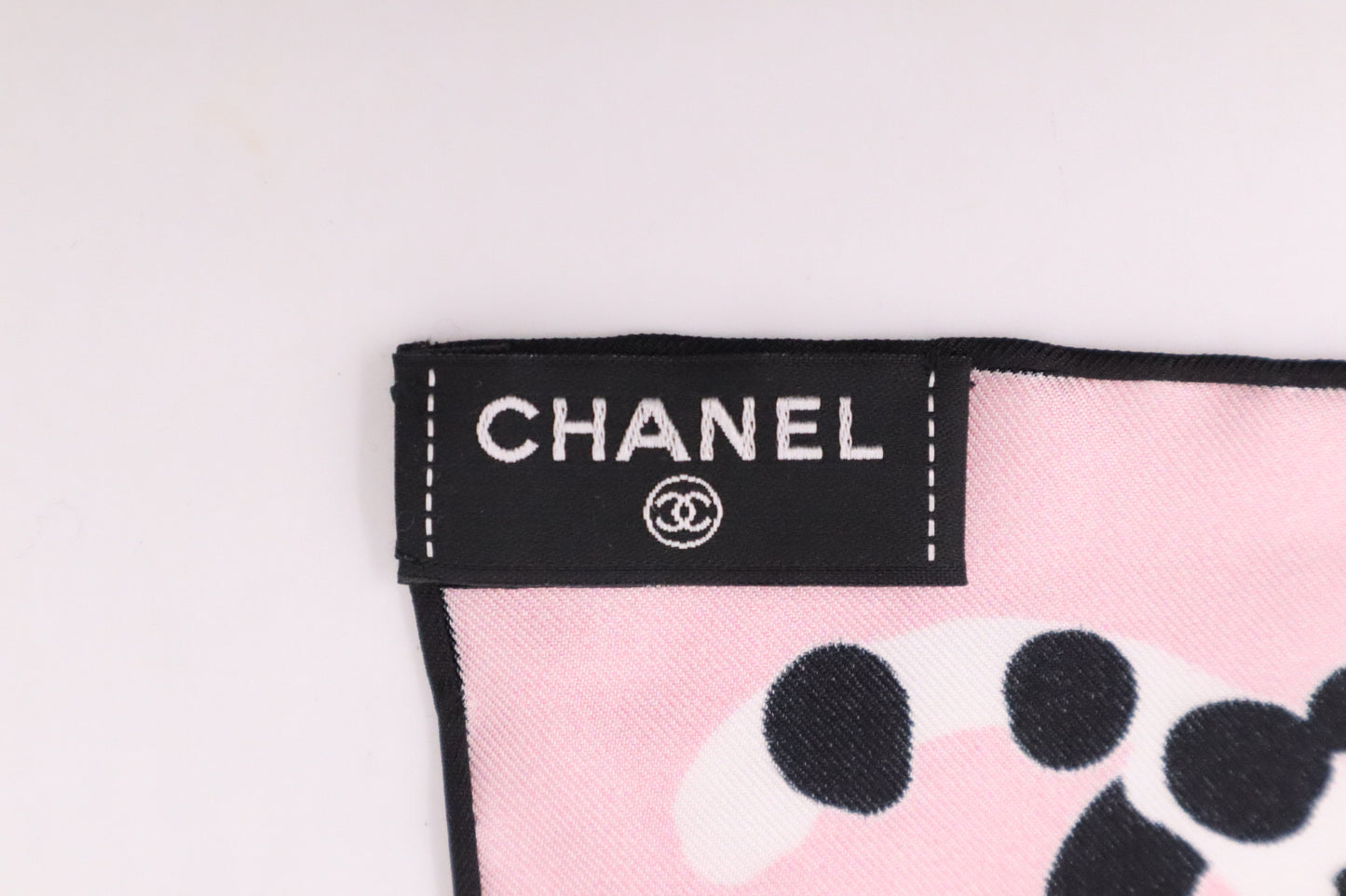Chanel Scarf in Pink Silk