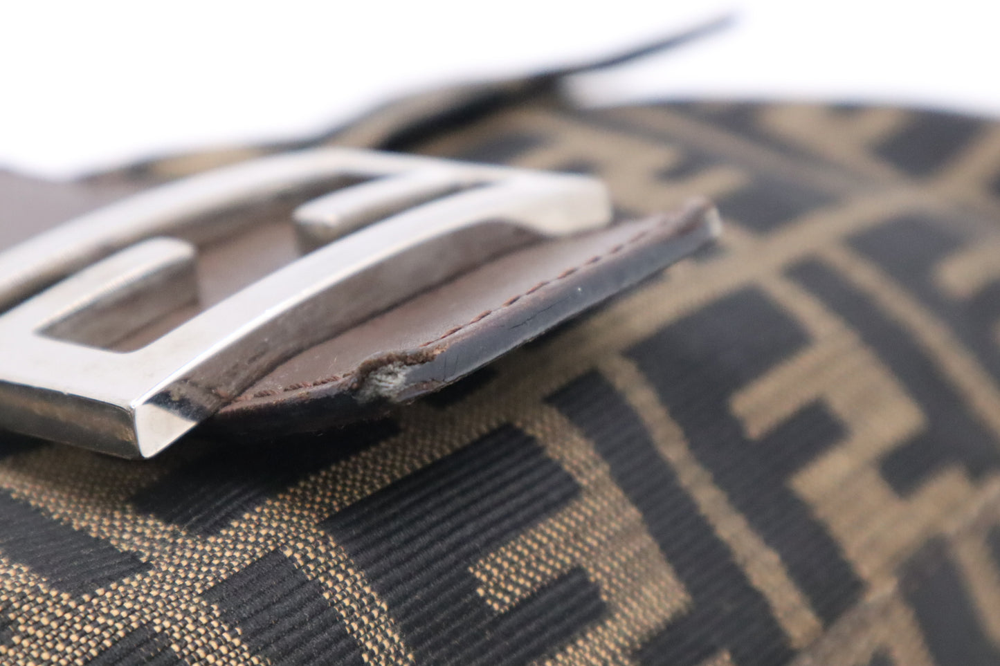 Fendi Mama Baguette in Zucca Canvas
